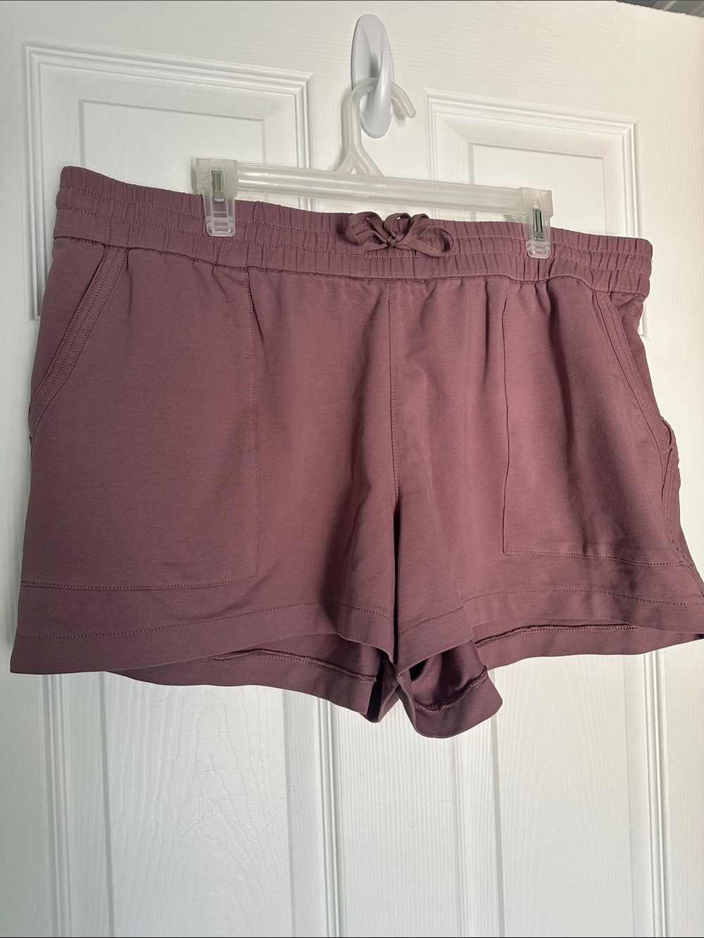 CALIA by Carrie Underwood Dusty Mauve Athletic Drawstring Shorts